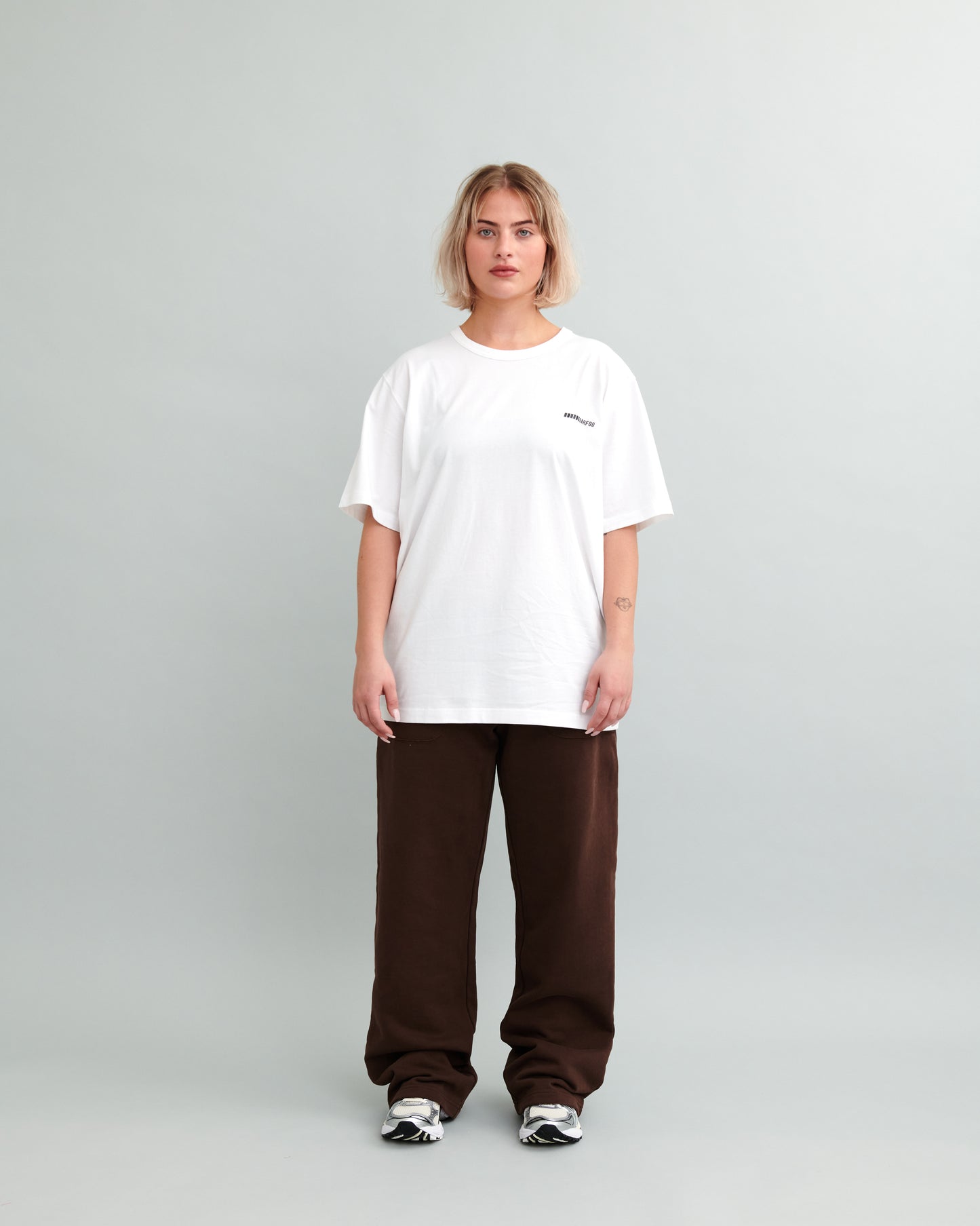 Six-square T-shirt White